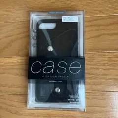 iPhone8Plus /7Plus カードケース付きケース　ブラック