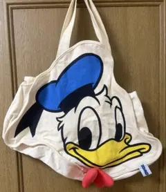 ディズニーストア ドナルドダック　トートバッグ ビッグリボン