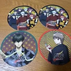 銀魂　吉原大炎上 コラボカフェ　特典　コースター　4枚セット