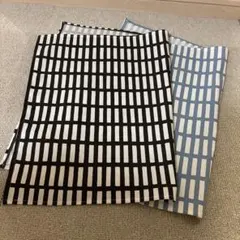 saleハンドメイド⭐︎北欧風格子柄40×60大きめランチョンマット２枚セットのサムネイル