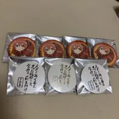 浦島坂田船　あほの坂田・となりの坂田　缶バッジ 7個セット