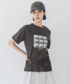 JEANASIS フォトグラフヴィンテージプリント TEE スミクロ Lのサムネイル