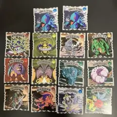 トップガム　トップ　遊戯王デュエルモンスターズシール　14枚セット