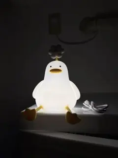 Cute Flower Duck Night Light