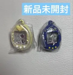 たまごっち　シャカシャカチャームコレクション　イエロー　みみっち　ガチャガチャ