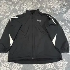 中古品　Under Armour ブラック ウィンドブレーカー LG