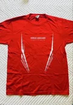 ヴォレアス北海道 VOREAS HOKKAIDO Tシャツ 赤