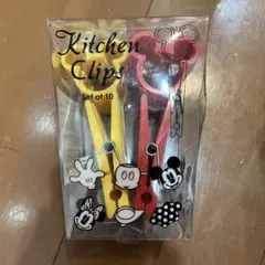 ミッキー キッチンクリップ　洗濯バサミのサムネイル