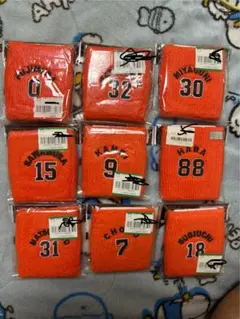 読売ジャイアンツリストバンド 9個セット