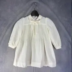 i1【超美品】【子供服】【日本製】BON GOUT シャツワンピース　110㎝