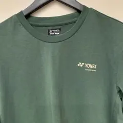最終値下げ☆断捨離☆2025ヨネックス 緑色Tシャツ(^^)バックプリントあり！