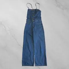 デニムサロペット ワイド Ungrid 古着女子 平成レトロ 森ガール アメカジ