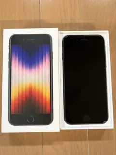 iPhone SE (第3世代)ミッドナイト64GB SIMロックなし