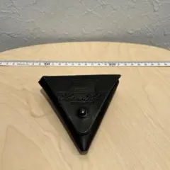 ブラック　レザー三角形コインケース　ONIGIRI 日本製　かたのかばん