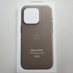 iPhone 15 Pro FineWoven Case ブラウン