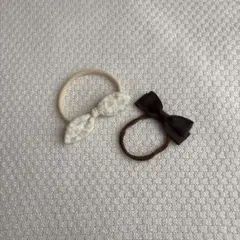 リボン　ヘアバンド　美品　セット　ハンドメイド