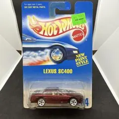 ホットウィール レクサス SC400 ブルーカード