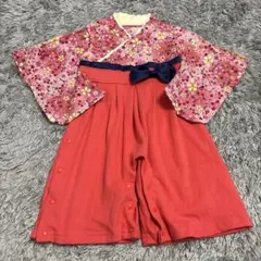 袴ロンパース　80サイズ