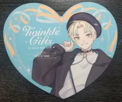 緋八マナ ウィンターデート ハート型メッセージカード