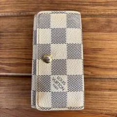 LOUIS VUITTON ダミエ•アズール　4連キーケース　ルイヴィトン