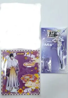 AMPTAK×COLORS まぜ太 アクリルスタンド バレンタイン アニメイト