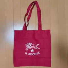 IL BISONTE レッドトートバッグ