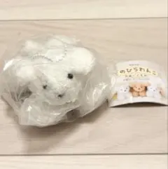 maruのてのひらわんこのぬいぐるみ　ホワイト