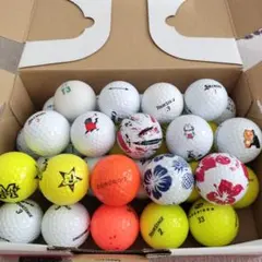 ゴルフボール ロストボール 大量34個セット 混合