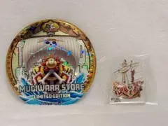 ワンピース輩缶バッジ、アクリルminiブロック　サニー号