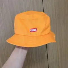 CHUMS バケットハット オレンジ