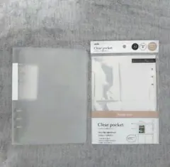 amifa クリアポケット 両面4ポケット A5 100セット 2025年最新】amifaクリアポケット両面4ポケットシンプルシックの