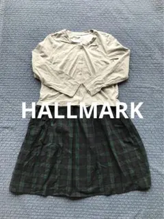 【値下げ】HALLMARK 授乳服 マタニティグレーとチェック柄