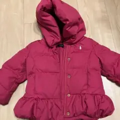 Ralph Lauren ダウン　ピンク　90cm ラルフローレン