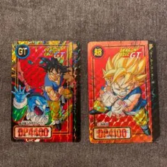 ドラゴンボール カードダス 孫悟空 2枚セット 1996年