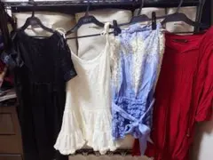 ZARA ブランド ワンピース４点まとめ売り y２k 平成ギャル