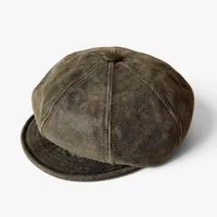 新品*RRL*チェックド ウーブンニュースボーイ キャップ *Mダブルアール