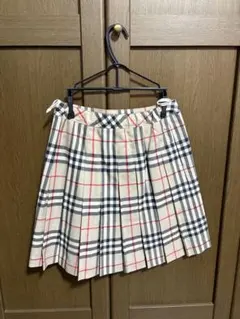 BURBERRY プリーツスカート チェック柄 150cm