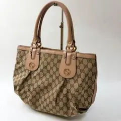 OLD GUCCI スカーレット トートバッグ ハンドバッグ gg シマ - メルカリ