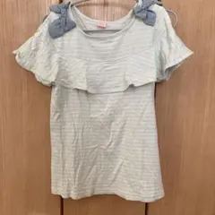 メゾピアノTシャツM(肩空き)オフショル