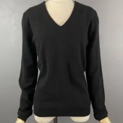 UNIQLO ユニクロ カシミヤ カシミア ニット セーター ブラック 黒 M