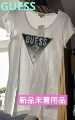 GUESS ゲス 海外購入品 ロゴTシャツ 白 ホワイト レディース Sサイズのサムネイル
