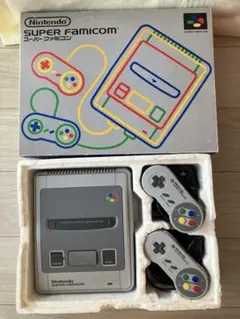 Nintendo Super Famicom 本体一式、ソフト2本付き