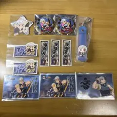 鬼滅の刃 缶バッジ キーホルダー ステッカー カード 宇髄天元