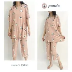 接触冷感 cool ルームウェア上下 M〜L 半袖+七分丈パンツ 新品