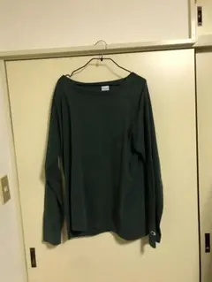 Champion T1011 USA製 ラグラン XL 深緑 定番 厚手