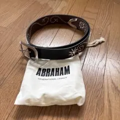 ABRAHAM ベルト サイズ2 完売品 アブラハム ABRAHAM ベルト サイズ2 完売品 アブラハム