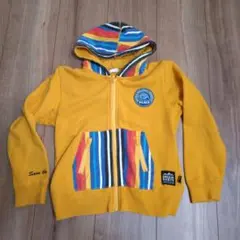 DREAM BABYS ジップアップ パーカー イエロー　パーカー