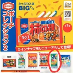 ガチャガチャポーチ４種類