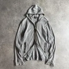 00s COMME CA eyelet double zip hoodieのサムネイル