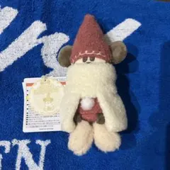リルリンリン ぬいぐるみバッジ 赤 レッド